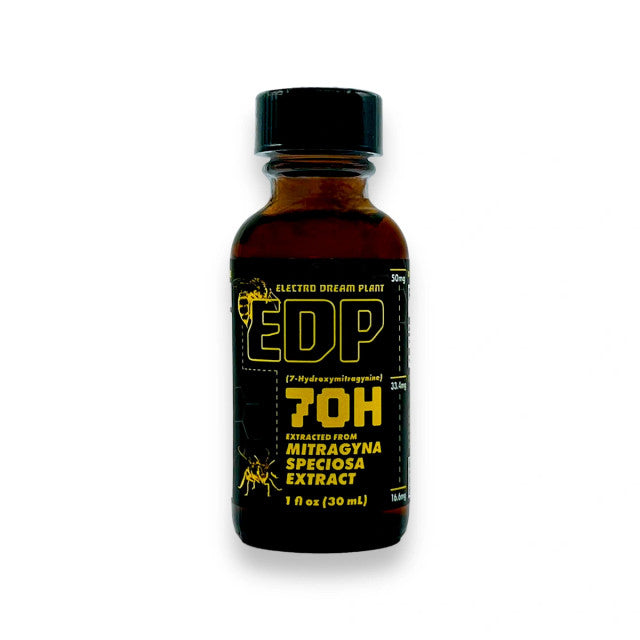 EDP 7OH 50mg 7-hydroxymitragynine Kratom Extract Shot 30mL